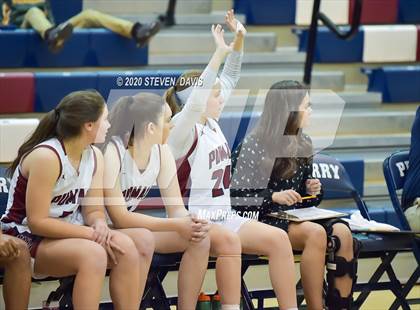 Thumbnail 2 in Xavier College Prep vs Perry photogallery.