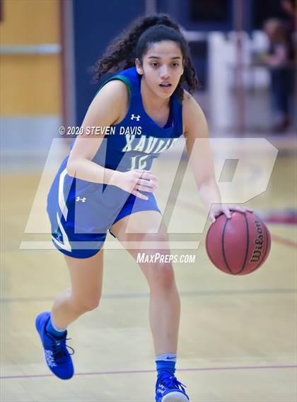 Thumbnail 2 in Xavier College Prep vs Perry photogallery.