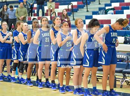 Thumbnail 2 in Xavier College Prep vs Perry photogallery.