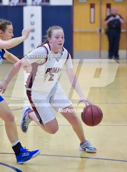 Thumbnail 1 in Xavier College Prep vs Perry photogallery.