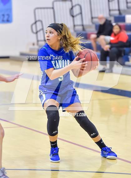 Thumbnail 3 in Xavier College Prep vs Perry photogallery.