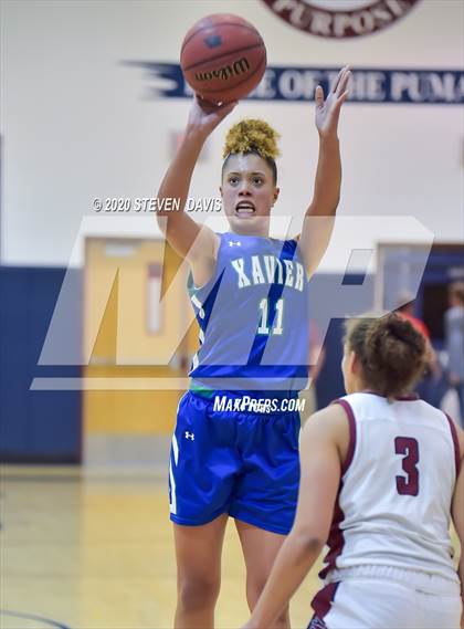 Thumbnail 3 in Xavier College Prep vs Perry photogallery.