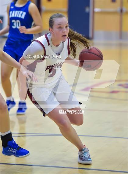 Thumbnail 2 in Xavier College Prep vs Perry photogallery.