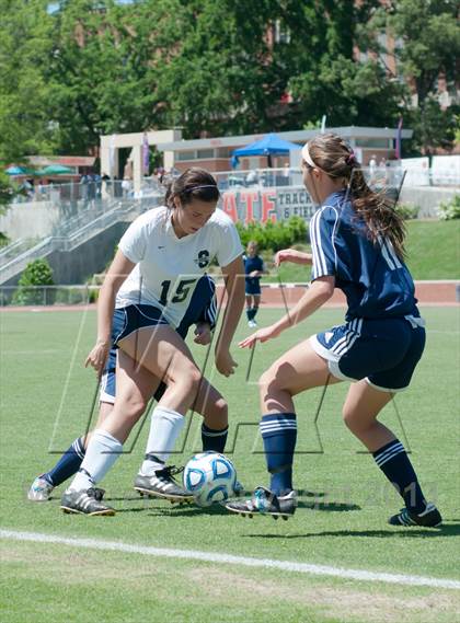 Thumbnail 1 in Swansboro vs. South Iredell (NCHSAA 2A Final) photogallery.