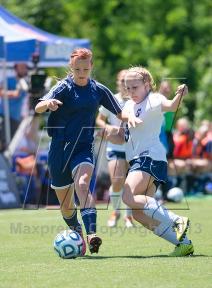 Thumbnail 3 in Swansboro vs. South Iredell (NCHSAA 2A Final) photogallery.