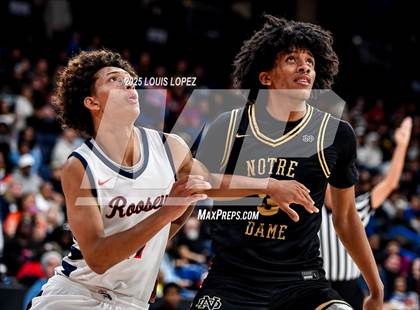Thumbnail 3 in Roosevelt vs. Notre Dame (SO) (CIF SS Open DIV Championship) photogallery.