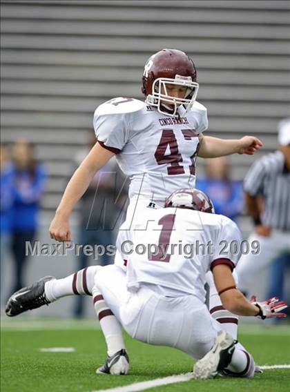 Thumbnail 2 in Cinco Ranch vs. West Brook (Teaxs 5A Region 3 Playoffs) photogallery.