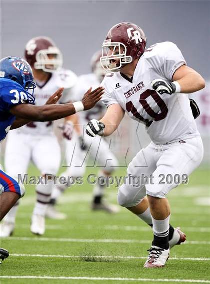 Thumbnail 1 in Cinco Ranch vs. West Brook (Teaxs 5A Region 3 Playoffs) photogallery.