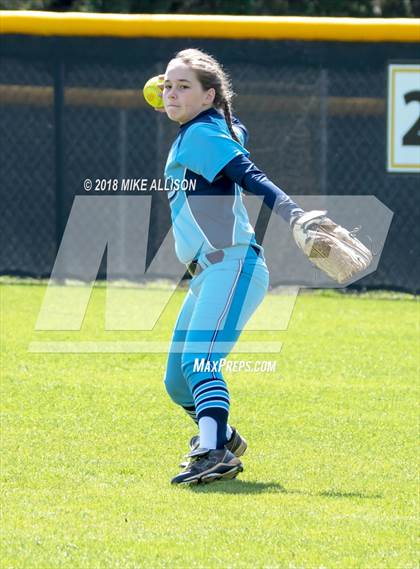 Thumbnail 2 in Moore County vs. Silverdale Academy photogallery.
