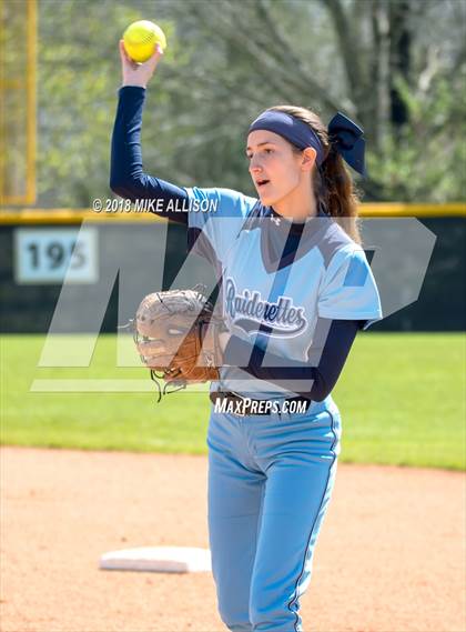 Thumbnail 2 in Moore County vs. Silverdale Academy photogallery.
