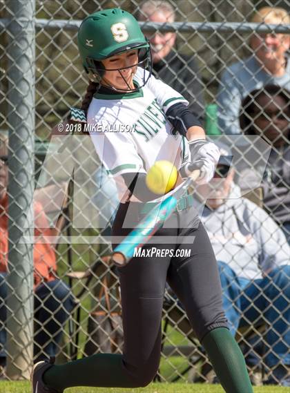 Thumbnail 2 in Moore County vs. Silverdale Academy photogallery.