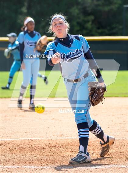 Thumbnail 2 in Moore County vs. Silverdale Academy photogallery.