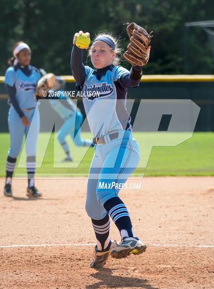 Thumbnail 2 in Moore County vs. Silverdale Academy photogallery.