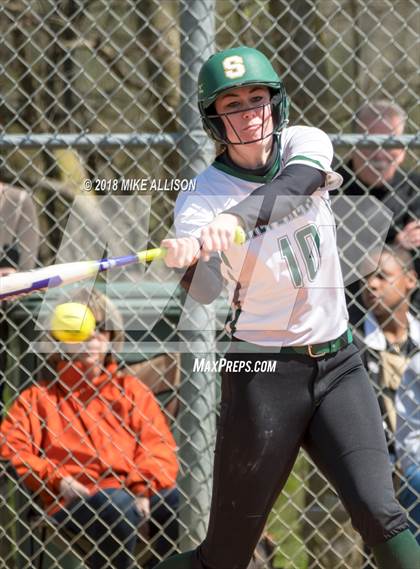 Thumbnail 2 in Moore County vs. Silverdale Academy photogallery.