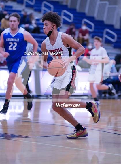 Thumbnail 2 in Eatonville @ Seattle Academy (WIAA 1A Regional Playoff) photogallery.