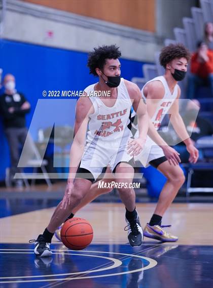 Thumbnail 3 in Eatonville @ Seattle Academy (WIAA 1A Regional Playoff) photogallery.