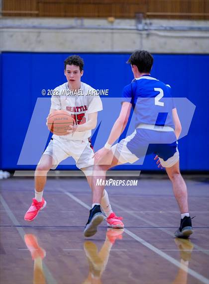 Thumbnail 3 in Eatonville @ Seattle Academy (WIAA 1A Regional Playoff) photogallery.