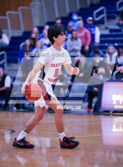 Thumbnail 2 in Eatonville @ Seattle Academy (WIAA 1A Regional Playoff) photogallery.