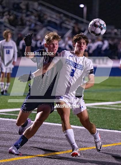 Thumbnail 2 in Lampeter-Strasburg @ Conrad Weiser (PIAA 3A Semifinal Playoff) photogallery.
