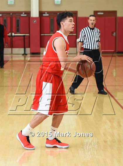 Thumbnail 2 in Tucson High Magnet School vs Mountain View (Hoophall West Invitational) photogallery.