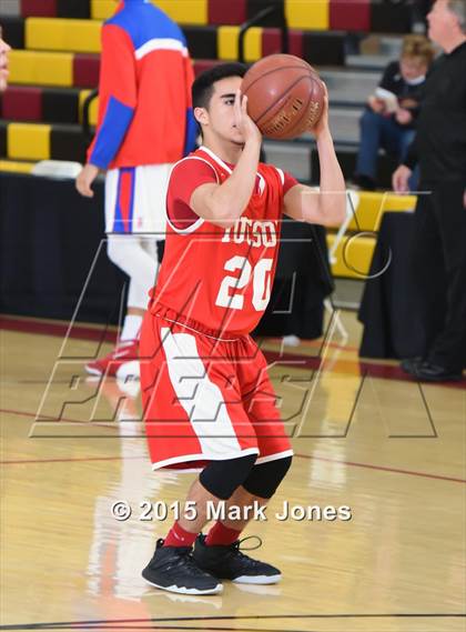 Thumbnail 1 in Tucson High Magnet School vs Mountain View (Hoophall West Invitational) photogallery.