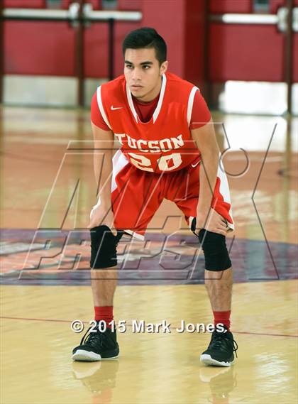 Thumbnail 2 in Tucson High Magnet School vs Mountain View (Hoophall West Invitational) photogallery.