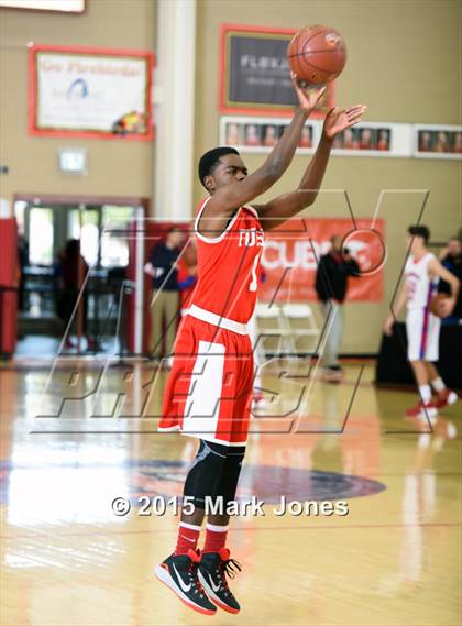 Thumbnail 3 in Tucson High Magnet School vs Mountain View (Hoophall West Invitational) photogallery.
