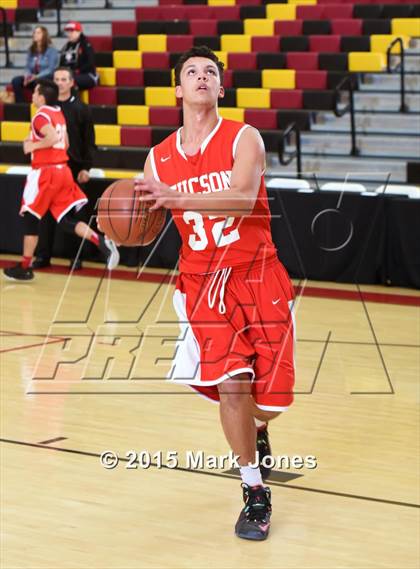Thumbnail 2 in Tucson High Magnet School vs Mountain View (Hoophall West Invitational) photogallery.