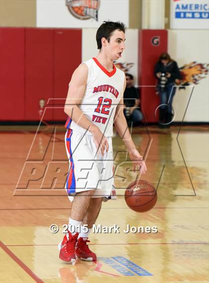 Thumbnail 2 in Tucson High Magnet School vs Mountain View (Hoophall West Invitational) photogallery.