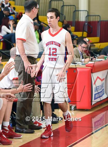 Thumbnail 2 in Tucson High Magnet School vs Mountain View (Hoophall West Invitational) photogallery.