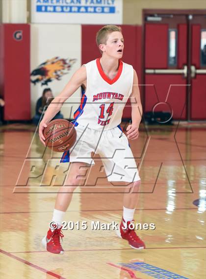 Thumbnail 1 in Tucson High Magnet School vs Mountain View (Hoophall West Invitational) photogallery.