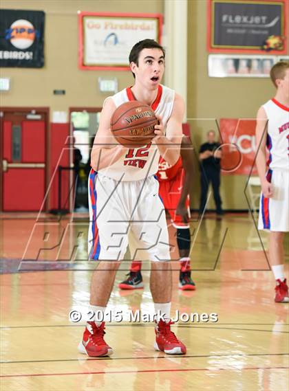 Thumbnail 2 in Tucson High Magnet School vs Mountain View (Hoophall West Invitational) photogallery.