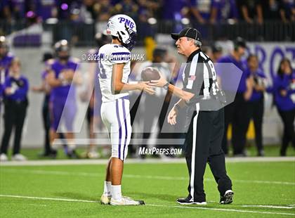 Thumbnail 3 in Port Neches-Groves vs. Liberty Hill (UIL 5A D2 Semifinal) photogallery.