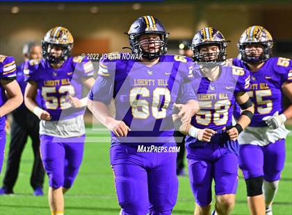 Thumbnail 1 in Port Neches-Groves vs. Liberty Hill (UIL 5A D2 Semifinal) photogallery.