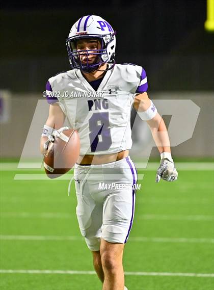 Thumbnail 2 in Port Neches-Groves vs. Liberty Hill (UIL 5A D2 Semifinal) photogallery.