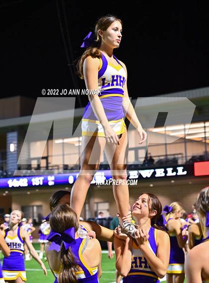 Thumbnail 2 in Port Neches-Groves vs. Liberty Hill (UIL 5A D2 Semifinal) photogallery.