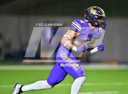 Thumbnail 2 in Port Neches-Groves vs. Liberty Hill (UIL 5A D2 Semifinal) photogallery.