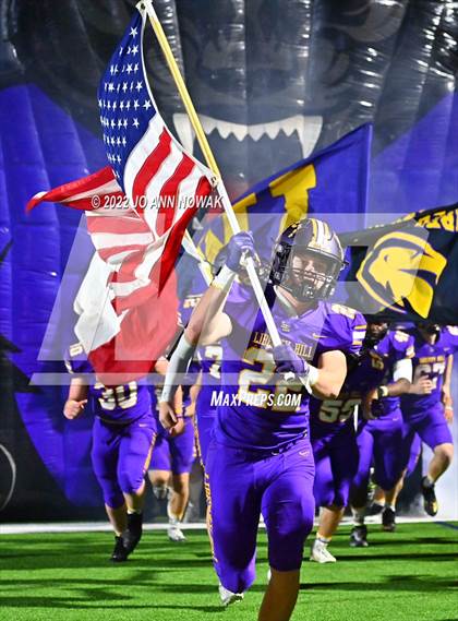 Thumbnail 2 in Port Neches-Groves vs. Liberty Hill (UIL 5A D2 Semifinal) photogallery.