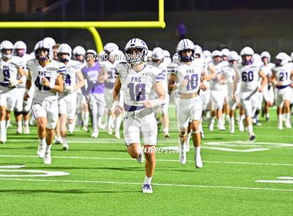 Thumbnail 2 in Port Neches-Groves vs. Liberty Hill (UIL 5A D2 Semifinal) photogallery.