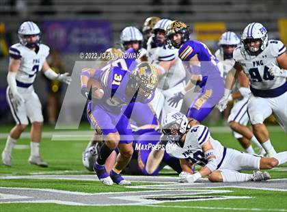 Thumbnail 1 in Port Neches-Groves vs. Liberty Hill (UIL 5A D2 Semifinal) photogallery.