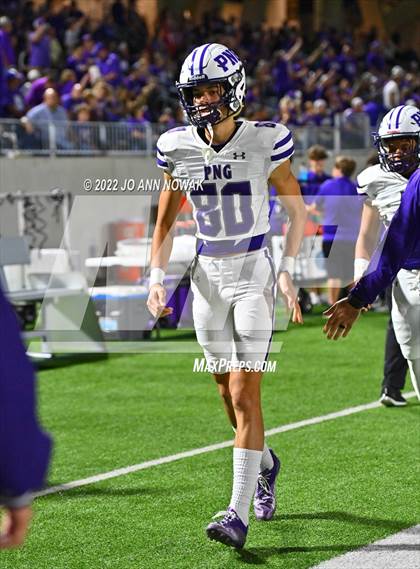 Thumbnail 2 in Port Neches-Groves vs. Liberty Hill (UIL 5A D2 Semifinal) photogallery.