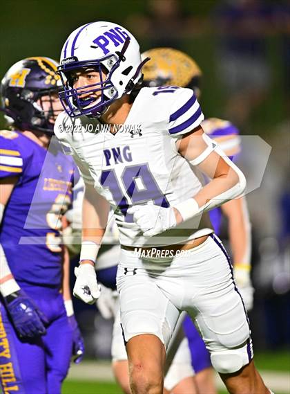 Thumbnail 1 in Port Neches-Groves vs. Liberty Hill (UIL 5A D2 Semifinal) photogallery.