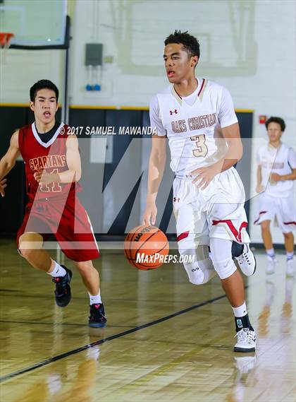 Thumbnail 2 in La Canada vs. Oaks Christian (West Valley Tip-Off) photogallery.