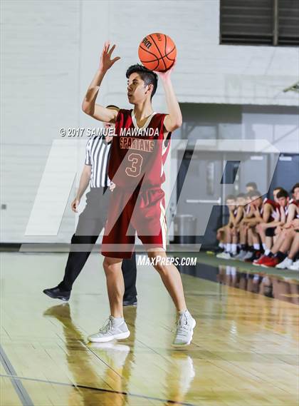 Thumbnail 1 in La Canada vs. Oaks Christian (West Valley Tip-Off) photogallery.