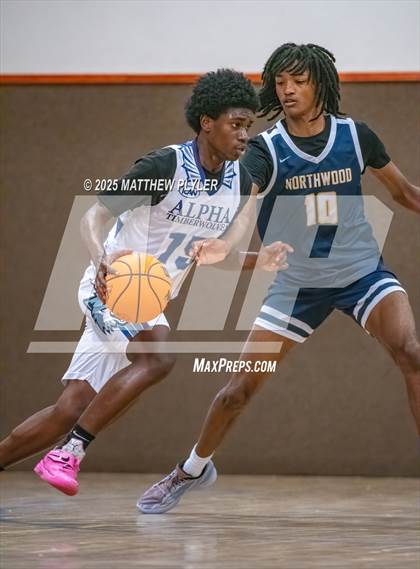Thumbnail 3 in Northwood Temple Academy vs. Alpha Academy (Veterans Showcase 2025) photogallery.