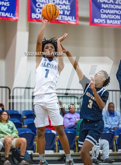 Thumbnail 3 in Northwood Temple Academy vs. Alpha Academy (Veterans Showcase 2025) photogallery.