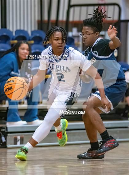 Thumbnail 1 in Northwood Temple Academy vs. Alpha Academy (Veterans Showcase 2025) photogallery.