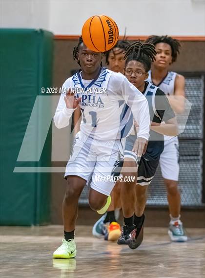 Thumbnail 2 in Northwood Temple Academy vs. Alpha Academy (Veterans Showcase 2025) photogallery.