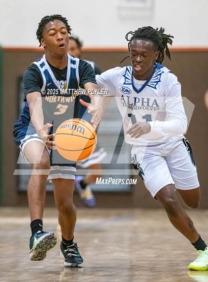 Thumbnail 3 in Northwood Temple Academy vs. Alpha Academy (Veterans Showcase 2025) photogallery.