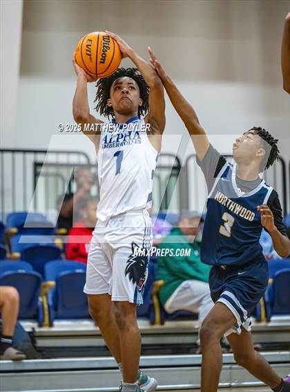 Thumbnail 1 in Northwood Temple Academy vs. Alpha Academy (Veterans Showcase 2025) photogallery.